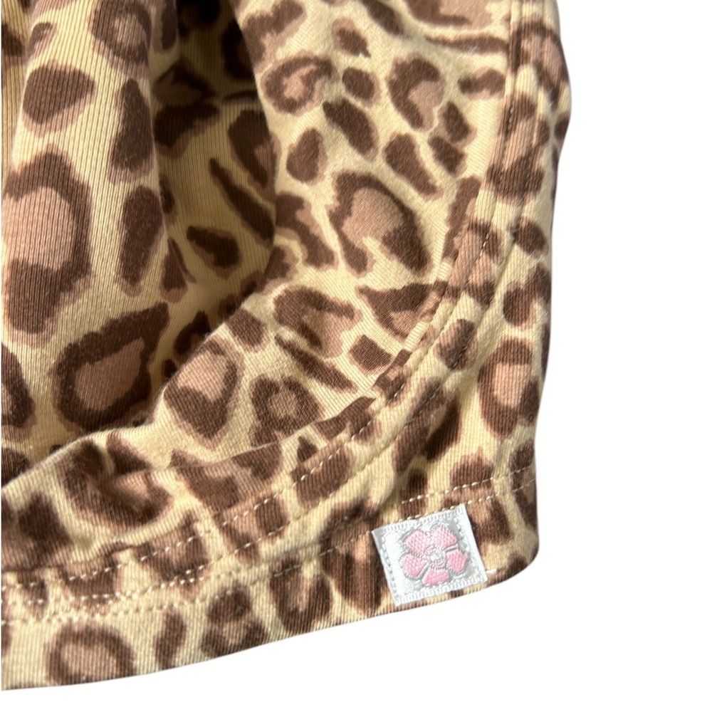 Leopard Print Full Coverage Bra 40DD Maximalist 90s Y2K Retro Soft Glam Lingerie - Picture 3 of 6
